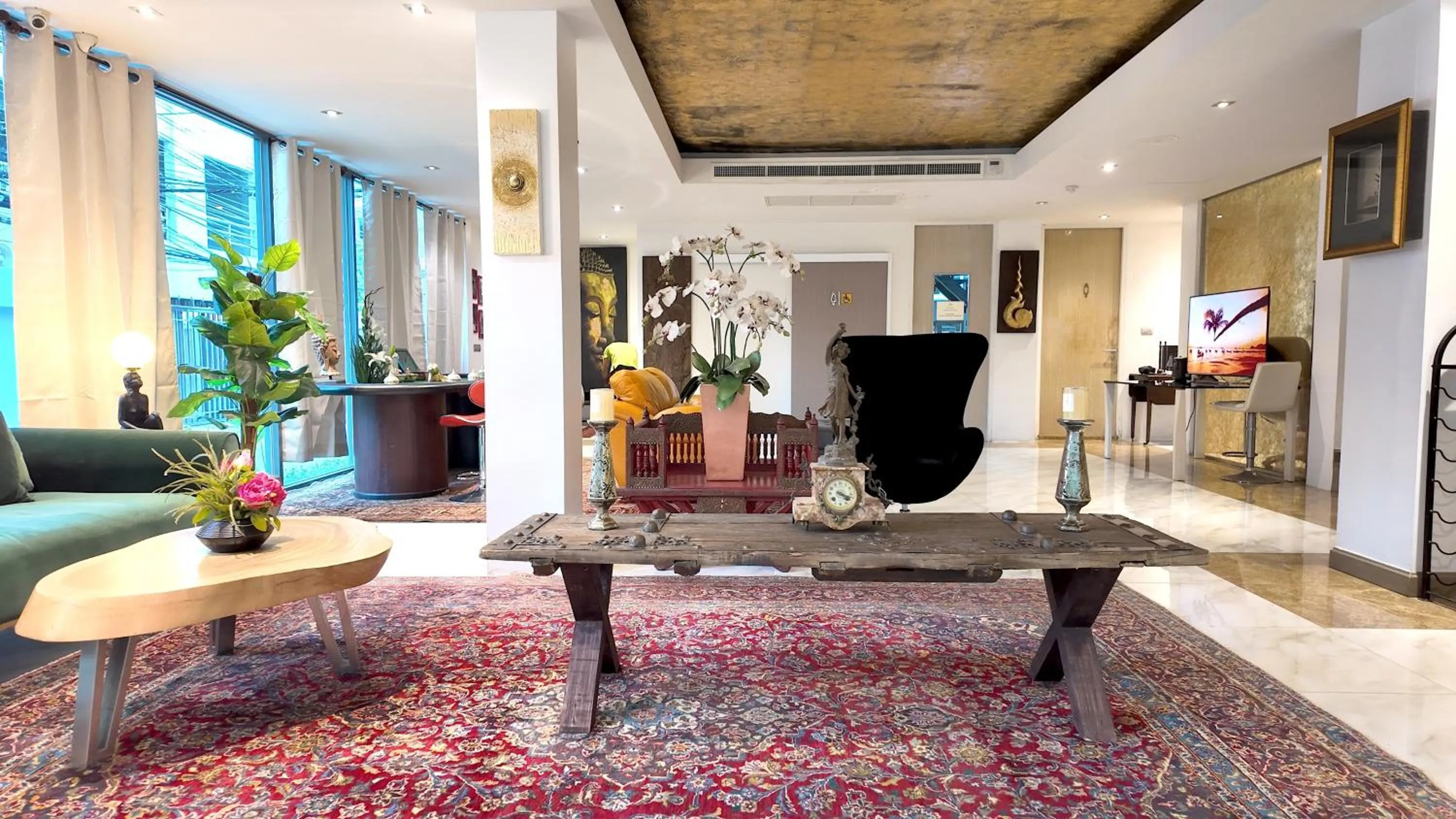 Lobby or reception in Syama Mansion Phromphong