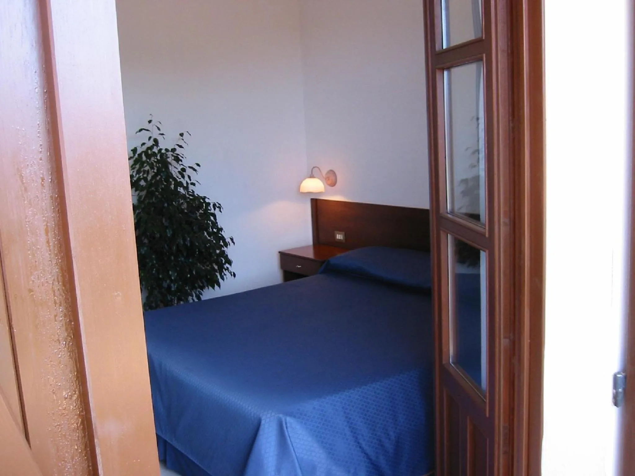 Bed in Hotel Su Giudeu