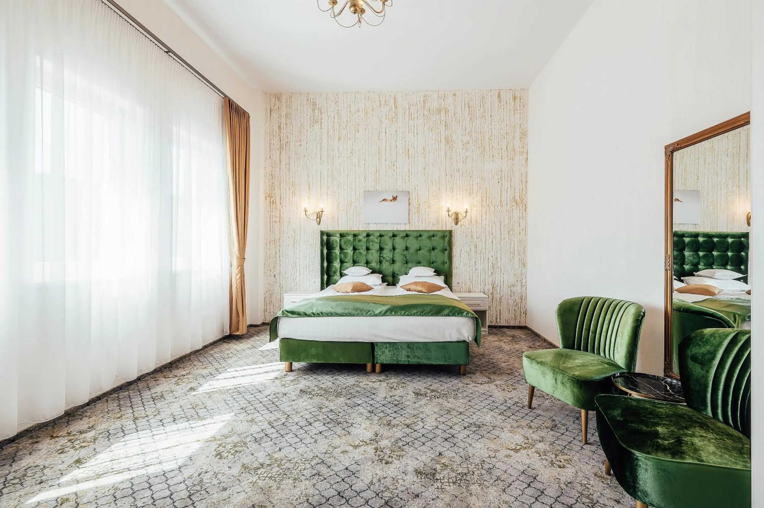 Bed in Sentir Hotel