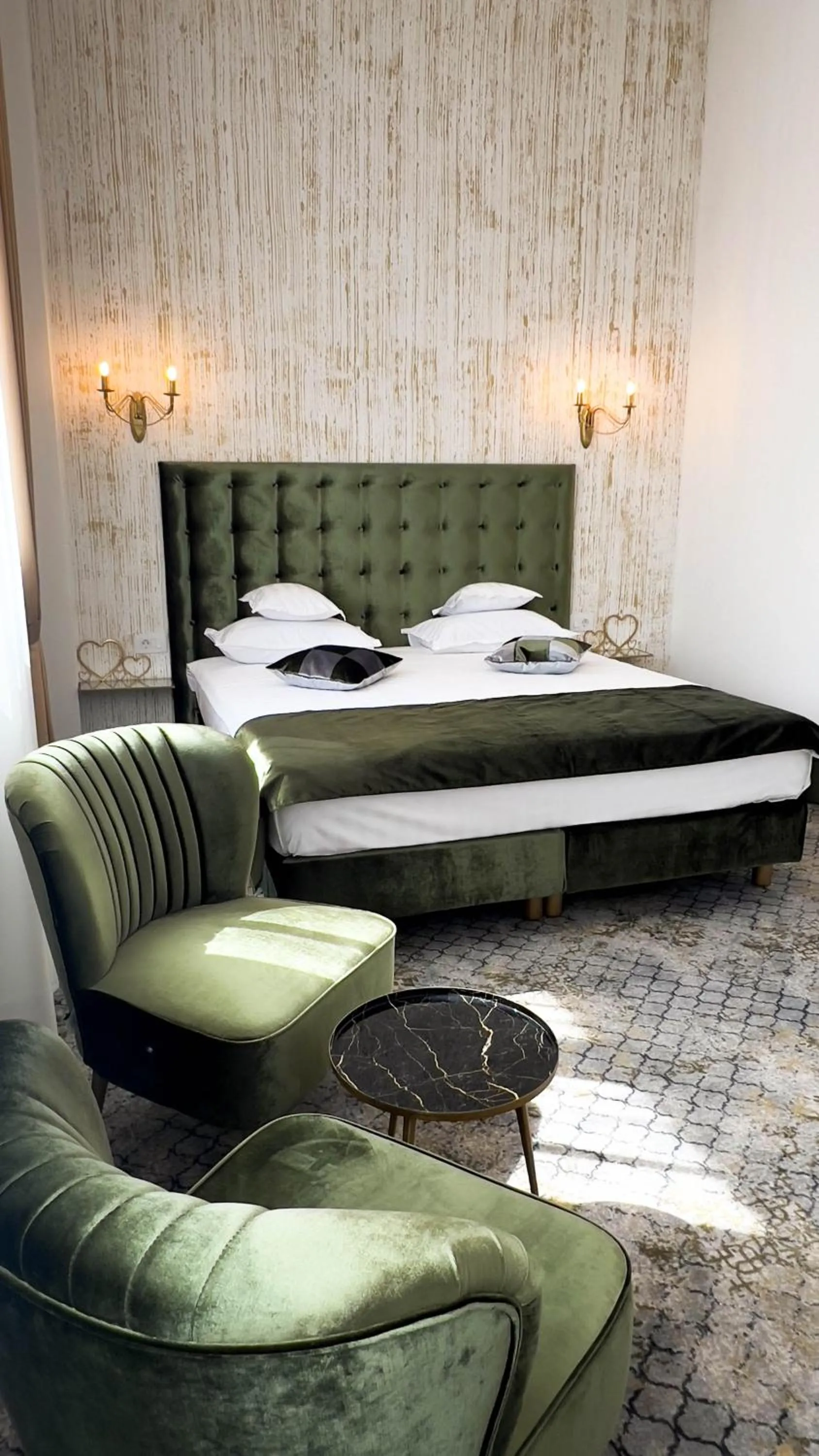 Bed in Sentir Hotel