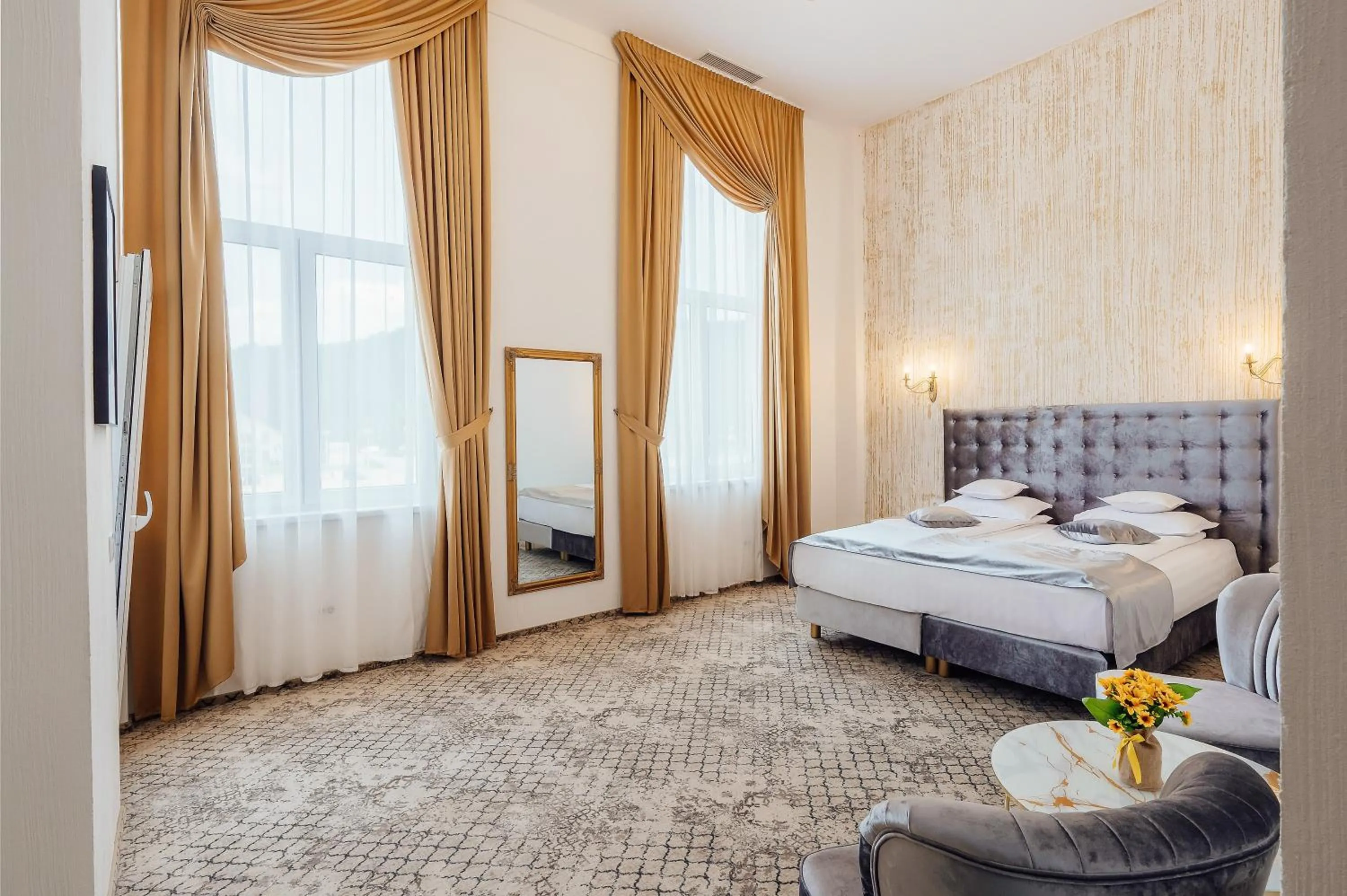 Bed in Sentir Hotel