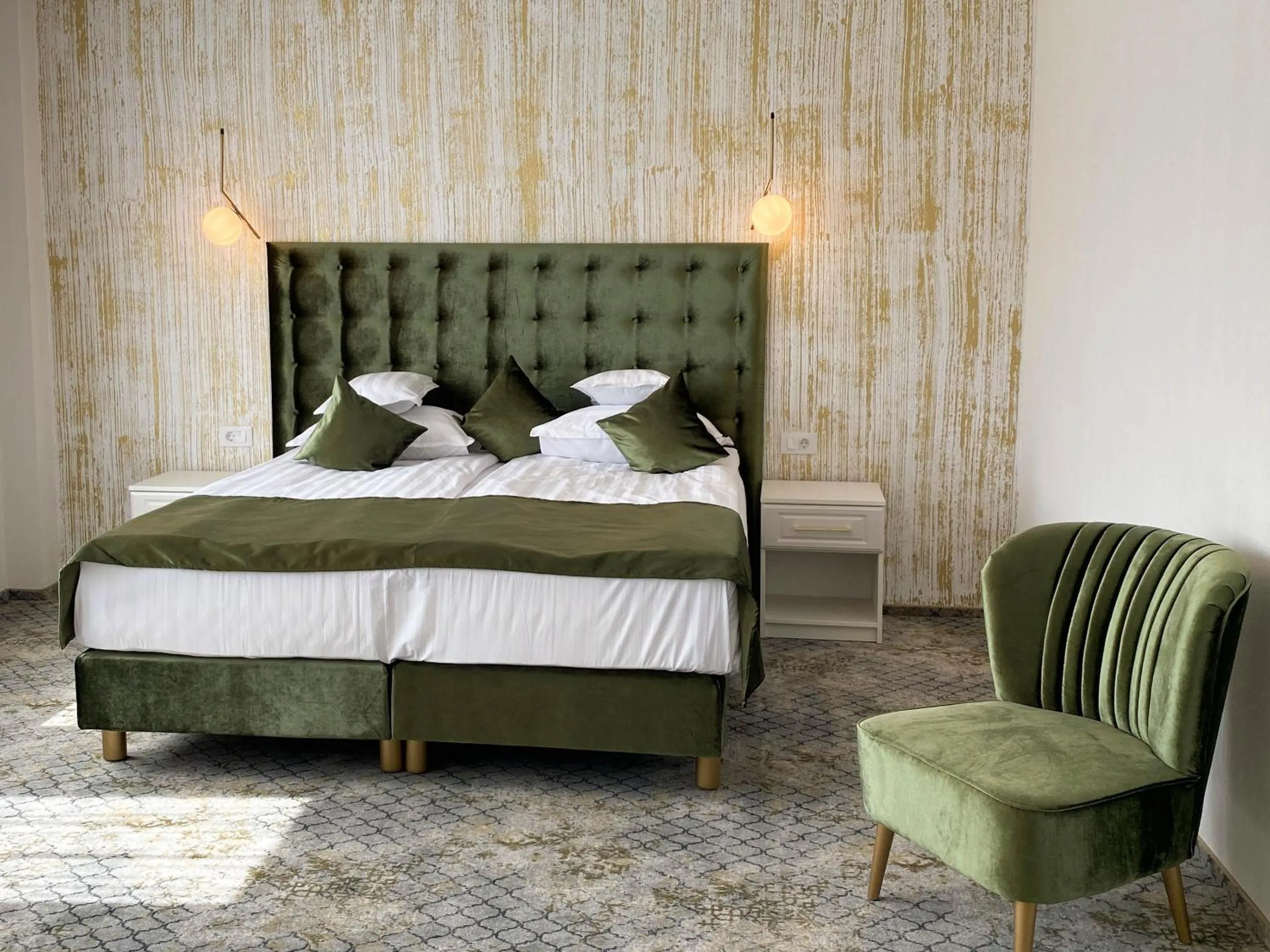 Bed in Sentir Hotel