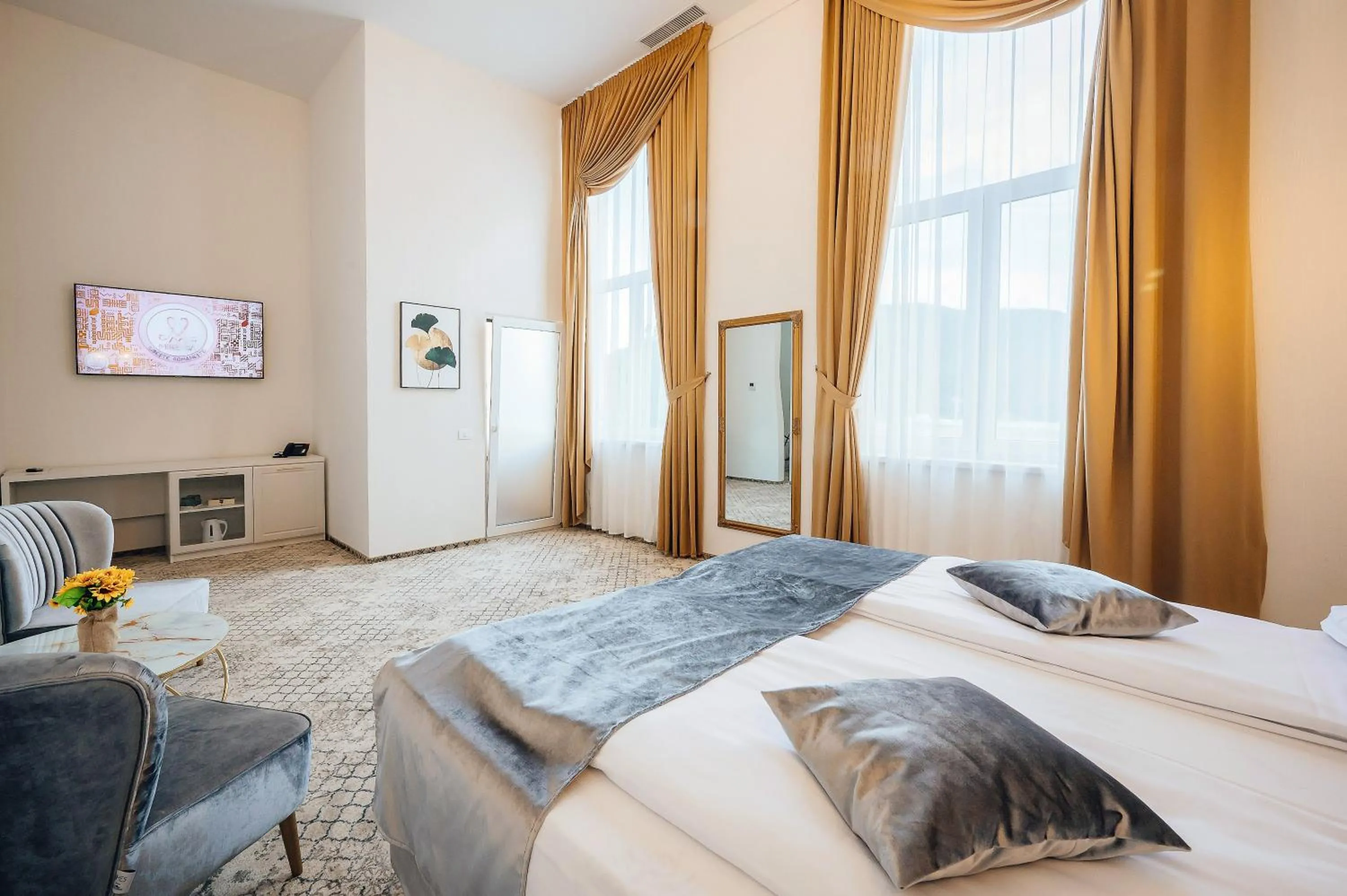 Bed in Sentir Hotel