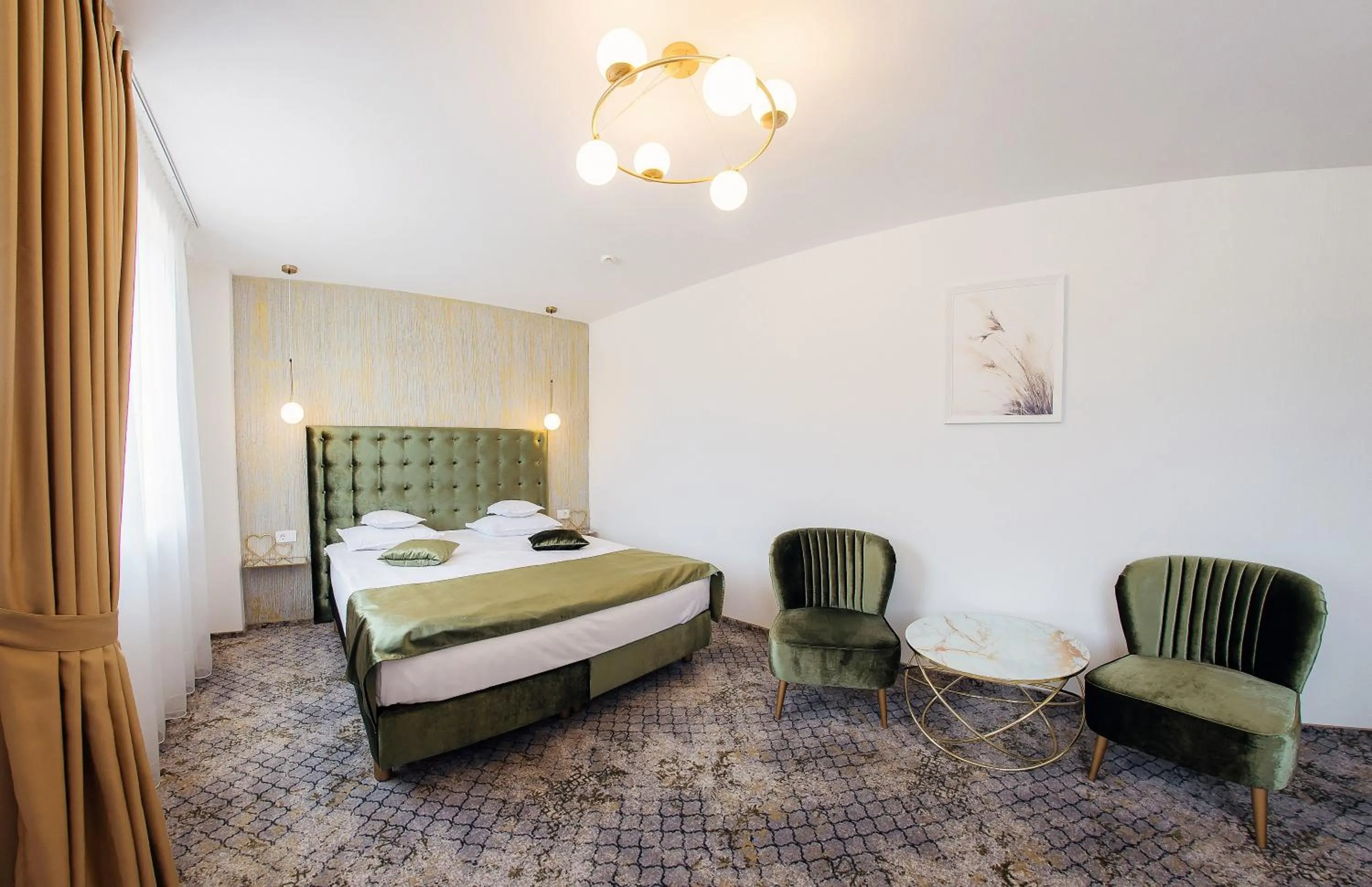 Bed in Sentir Hotel