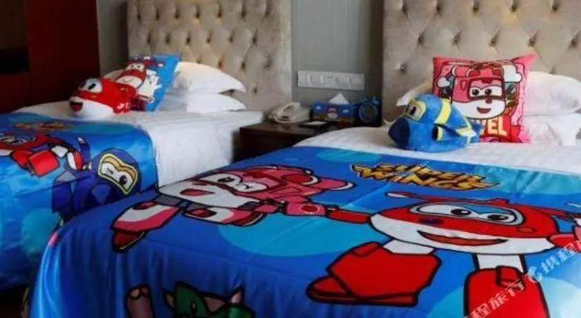 Bed in New Century Hotel Putuo Zhoushan