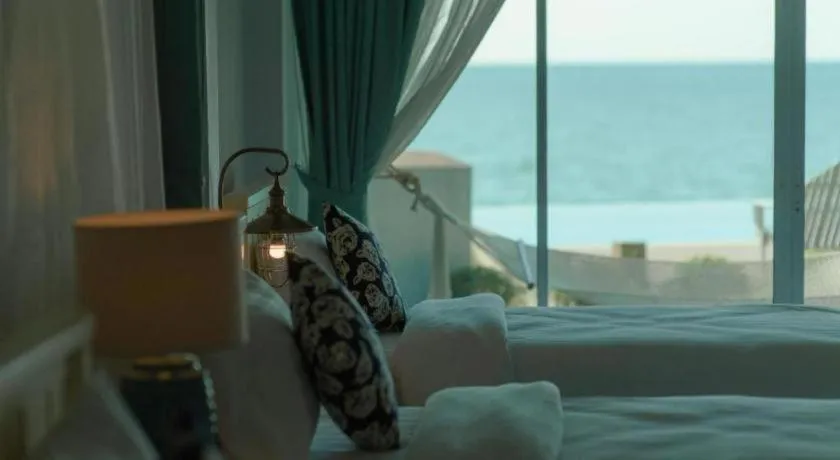 Bed in Sea Coco Resort