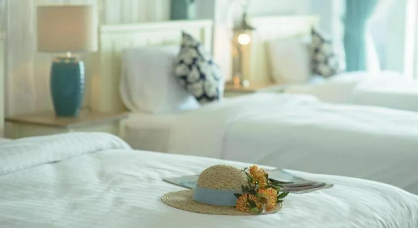 Bed in Sea Coco Resort