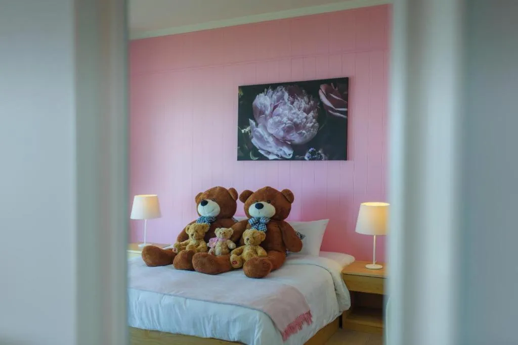 Bed in Sea Coco Resort