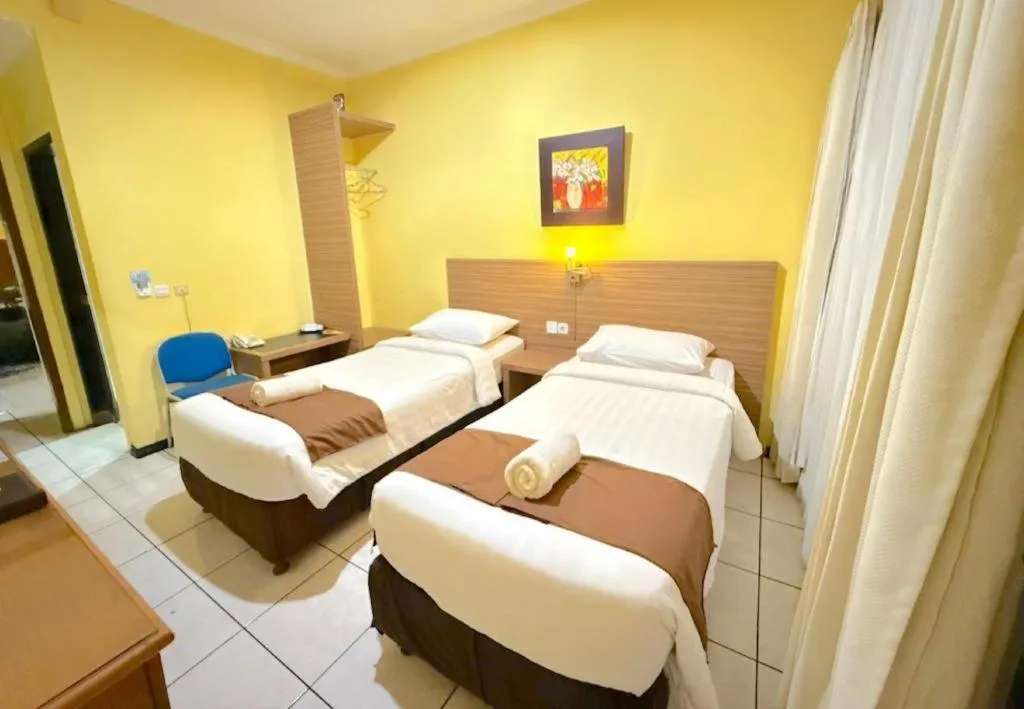 Bed in Pondok Jatim Park Hotel & Cafe