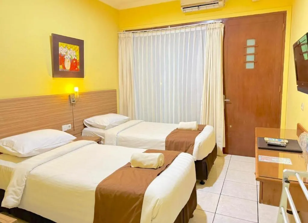 Bed in Pondok Jatim Park Hotel & Cafe