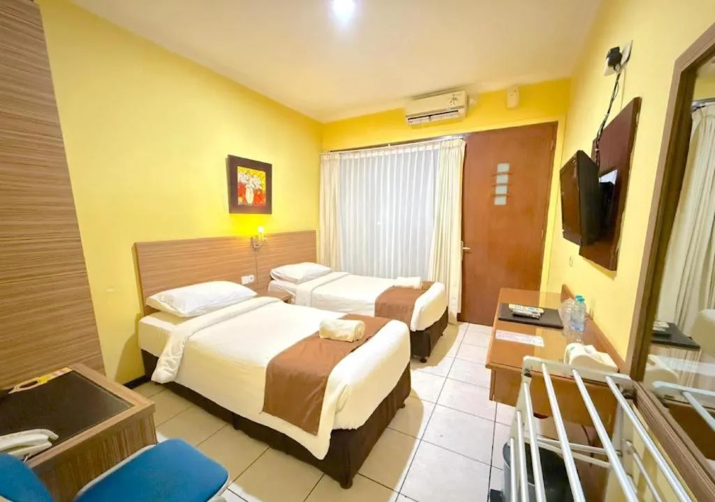 Bed in Pondok Jatim Park Hotel & Cafe