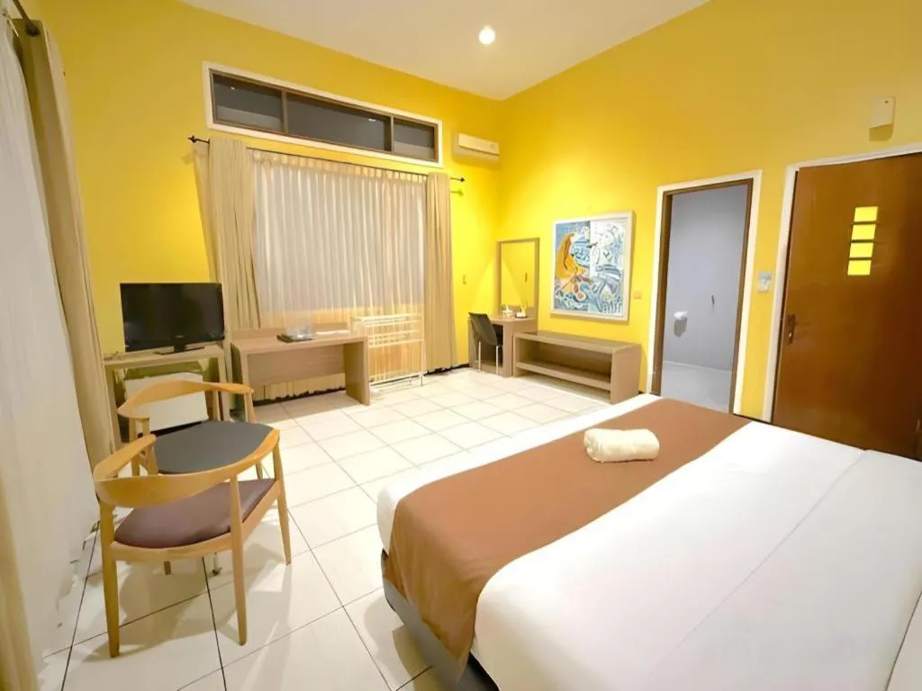 Bed in Pondok Jatim Park Hotel & Cafe