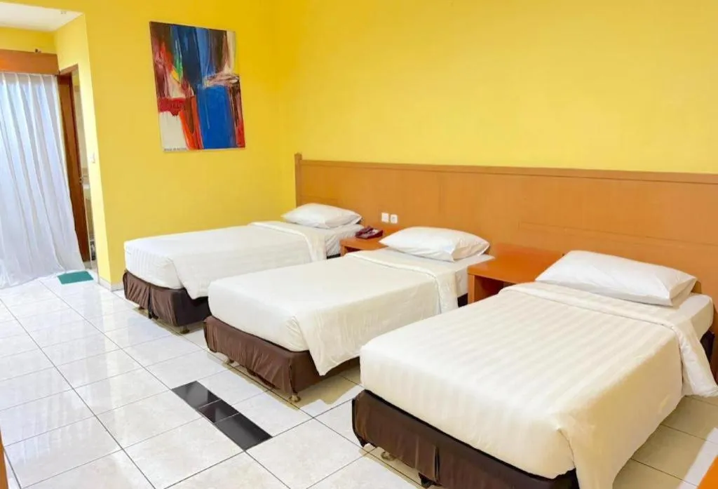 Bed in Pondok Jatim Park Hotel & Cafe