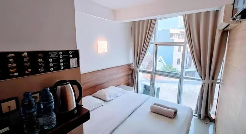 Bed in City Villa Jakarta