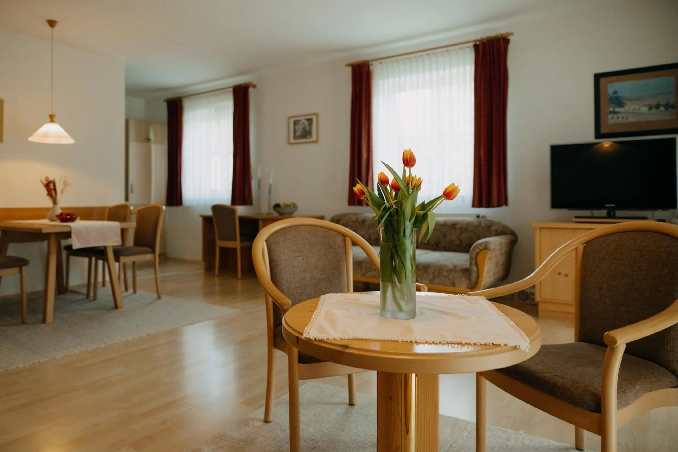 Living room in Gästehaus Edhof