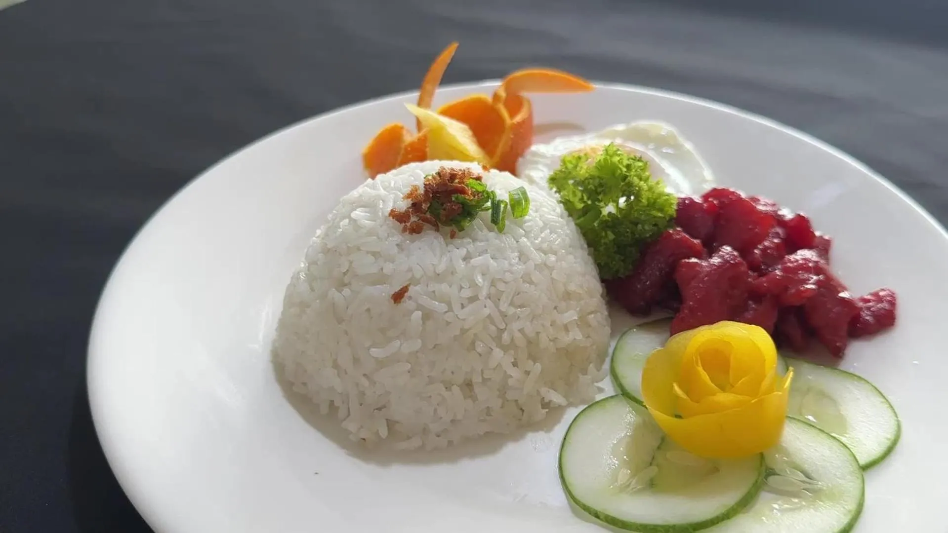 Breakfast in Fan's Hotel Palo