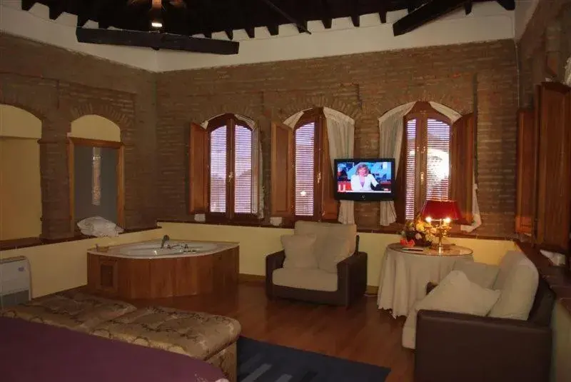 Bedroom in Hotel Palacio de Oñate Bedroom in Hotel Palacio de Oñate