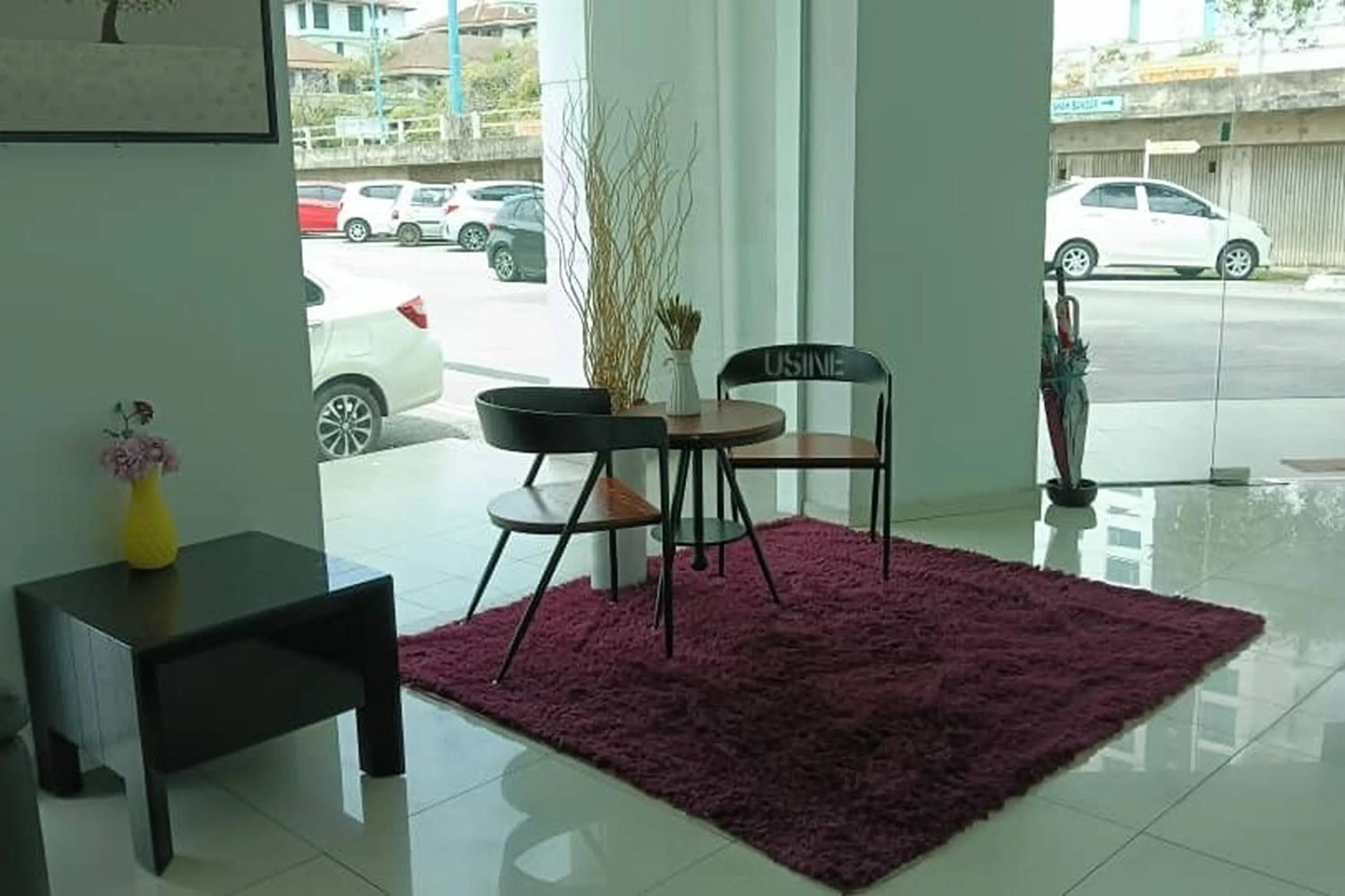 Seating area in Hotel Dlima Inn Plaza Mahkota Melaka