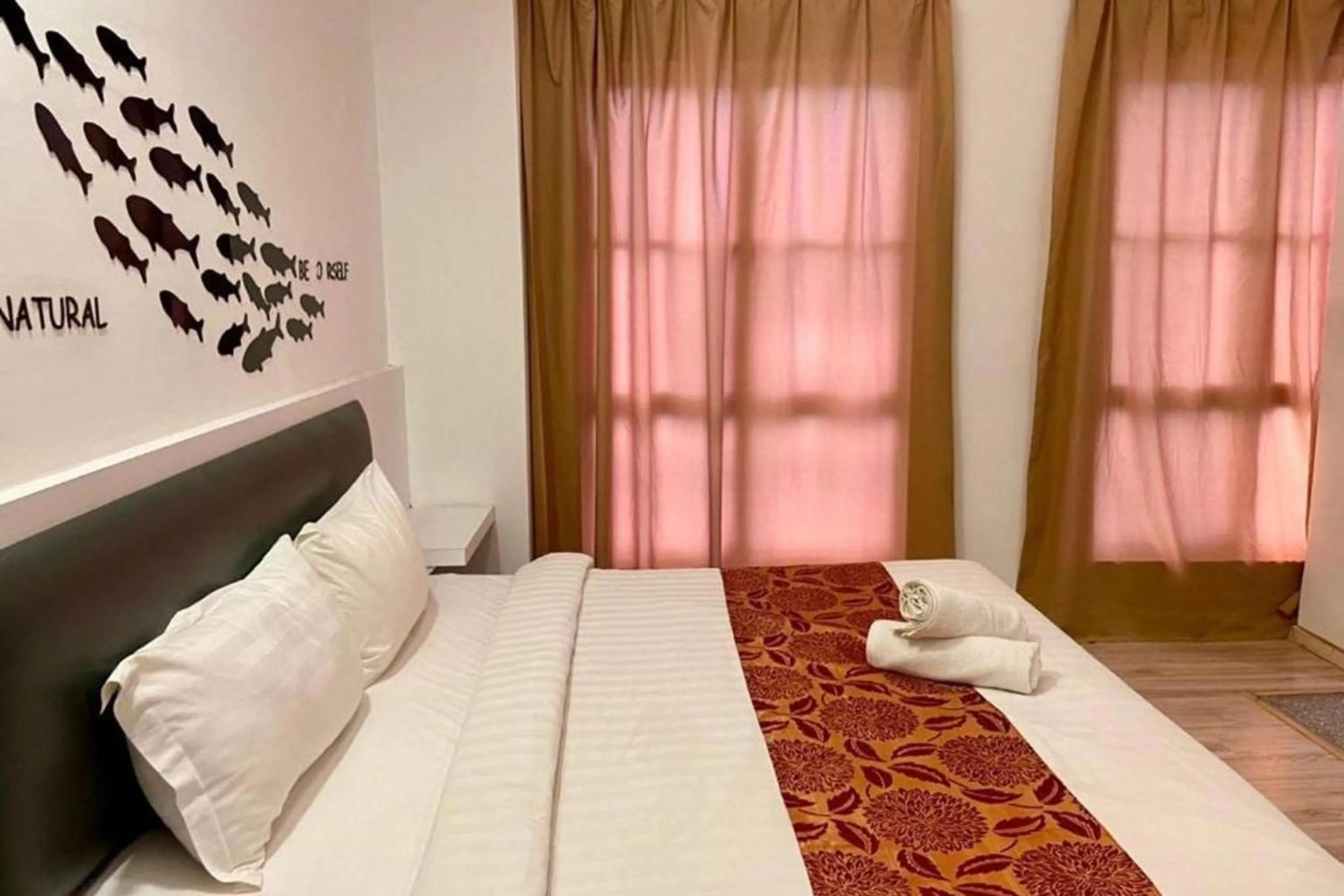 Bed in Hotel Dlima Inn Plaza Mahkota Melaka