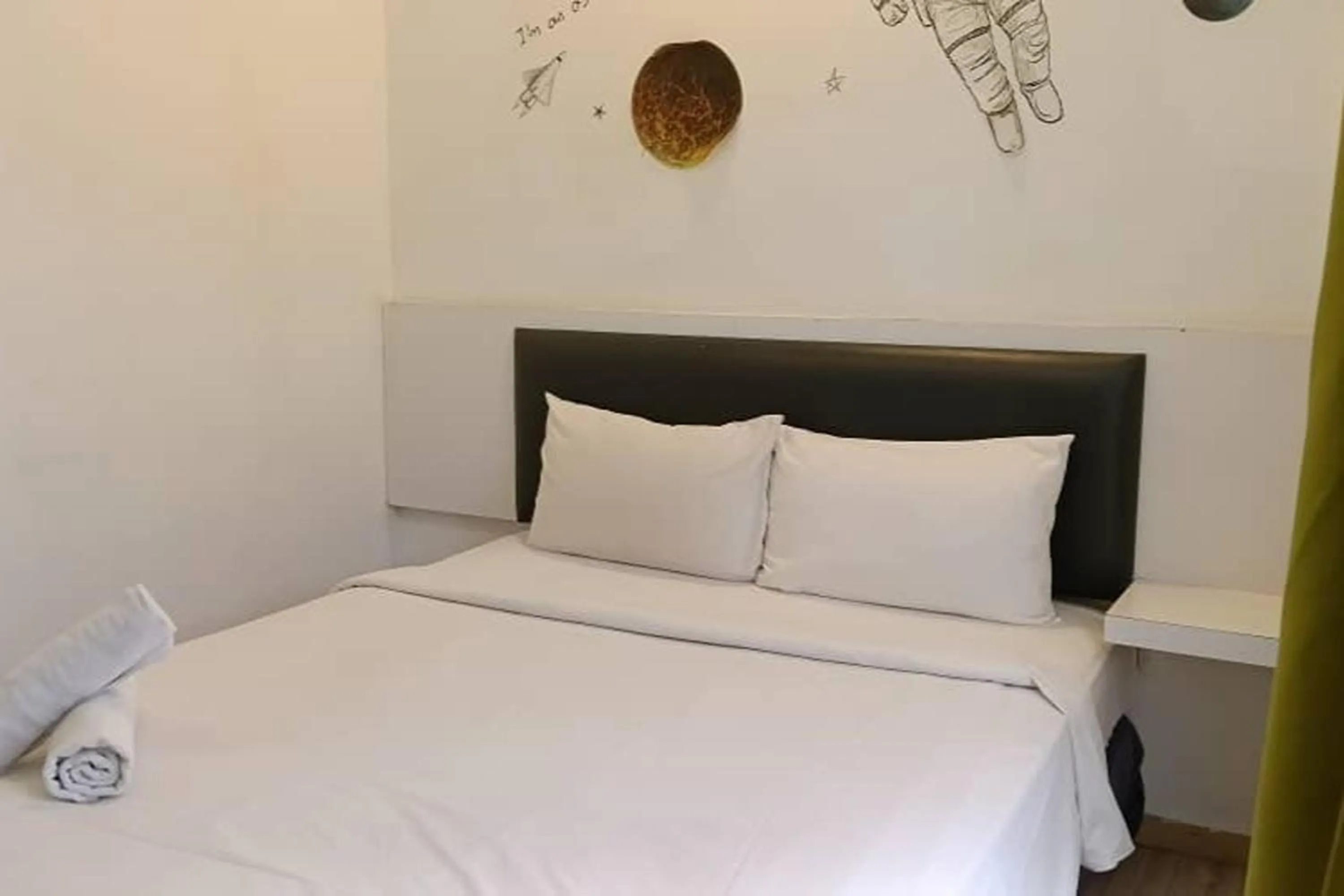 Bed in Hotel Dlima Inn Plaza Mahkota Melaka