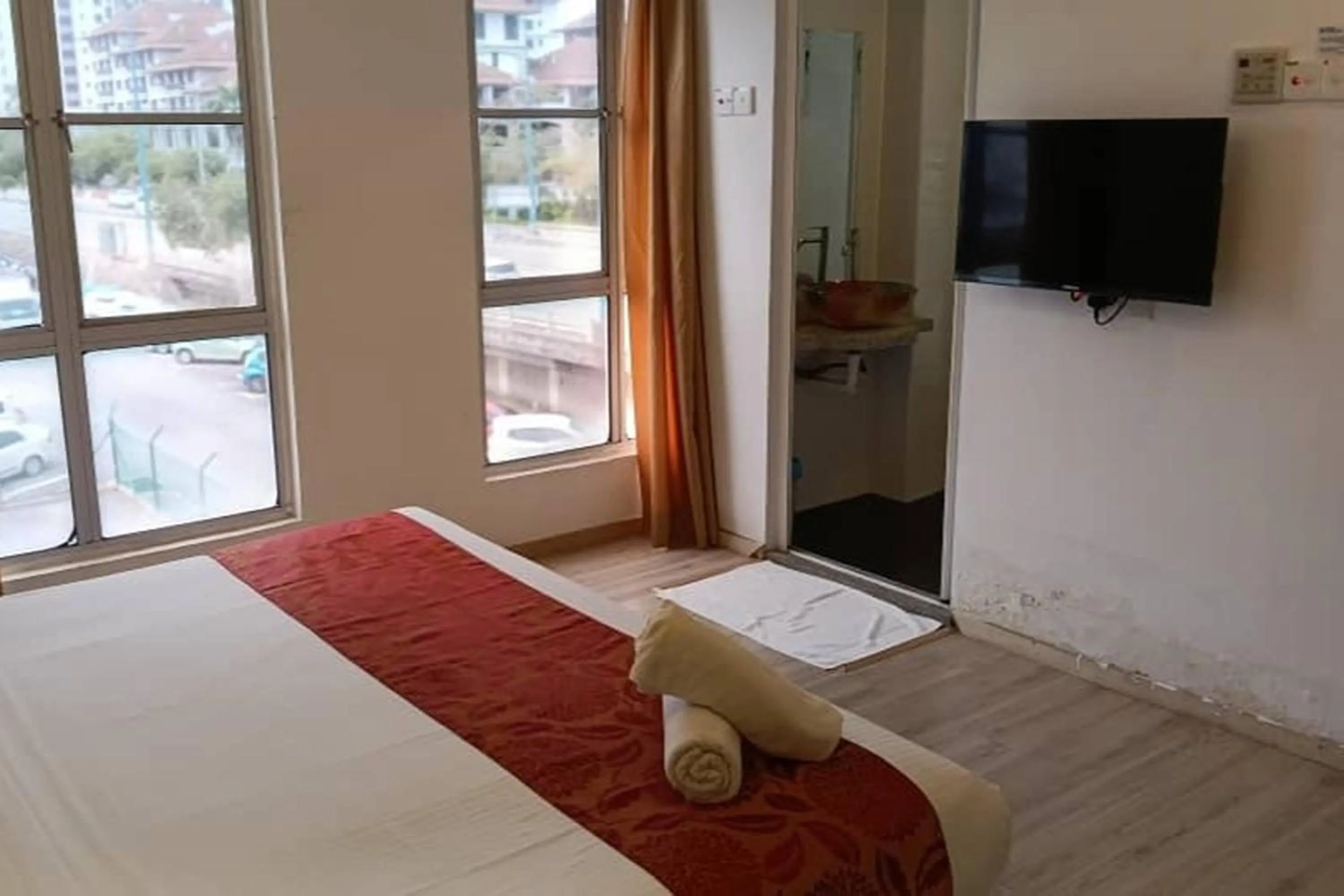 TV and multimedia, Bed in Hotel Dlima Inn Plaza Mahkota Melaka