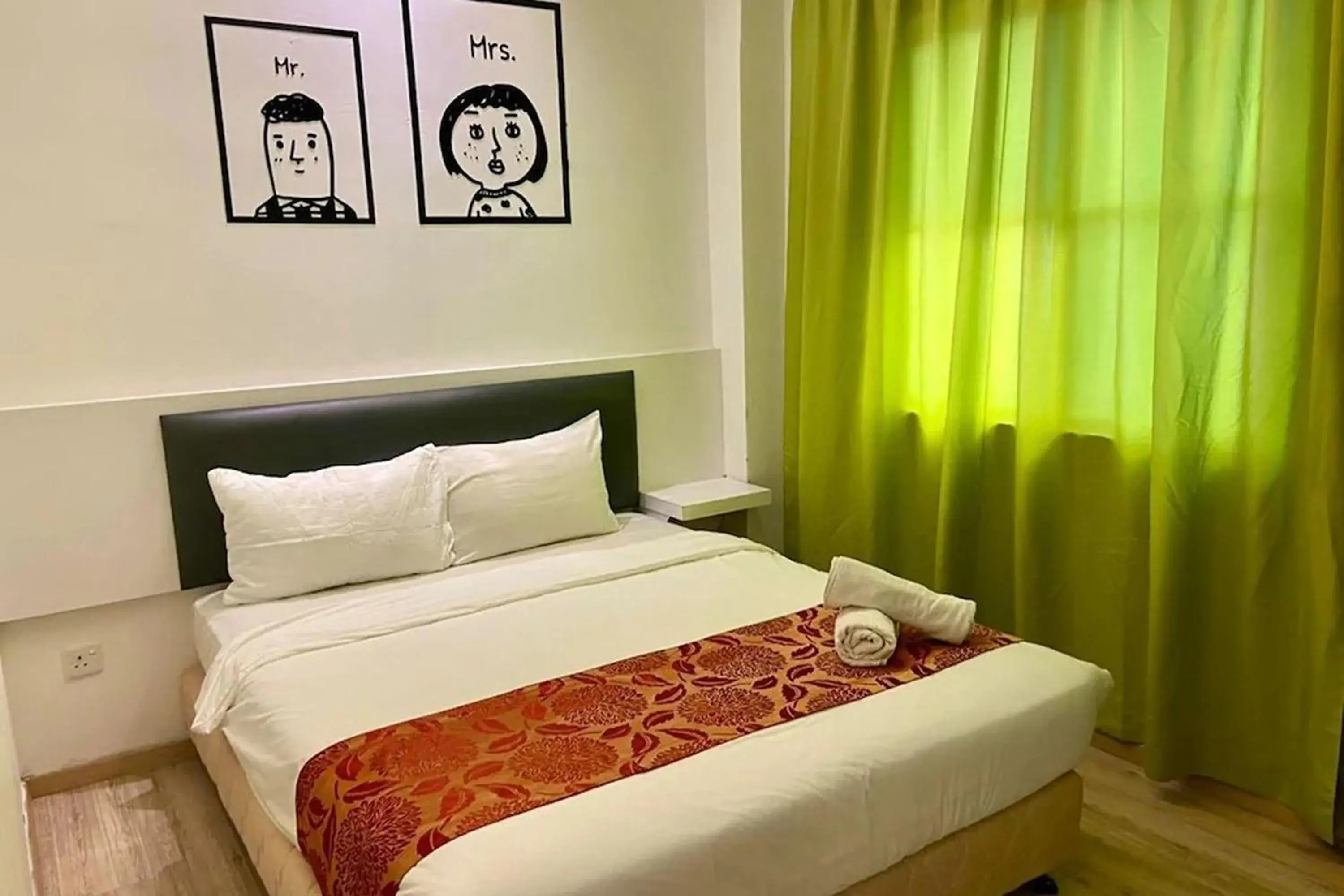 Bed in Hotel Dlima Inn Plaza Mahkota Melaka Bed in Hotel Dlima Inn Plaza Mahkota Melaka