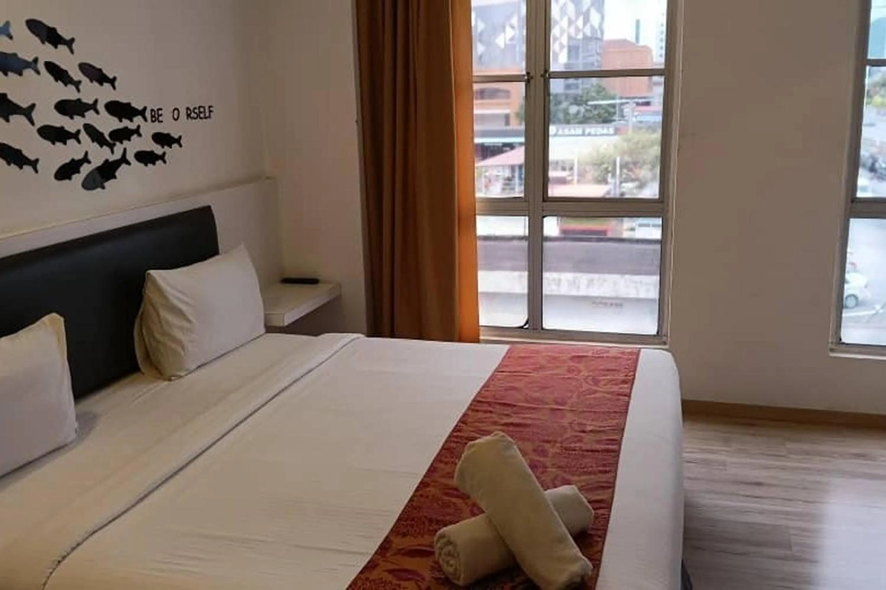 Bed in Hotel Dlima Inn Plaza Mahkota Melaka