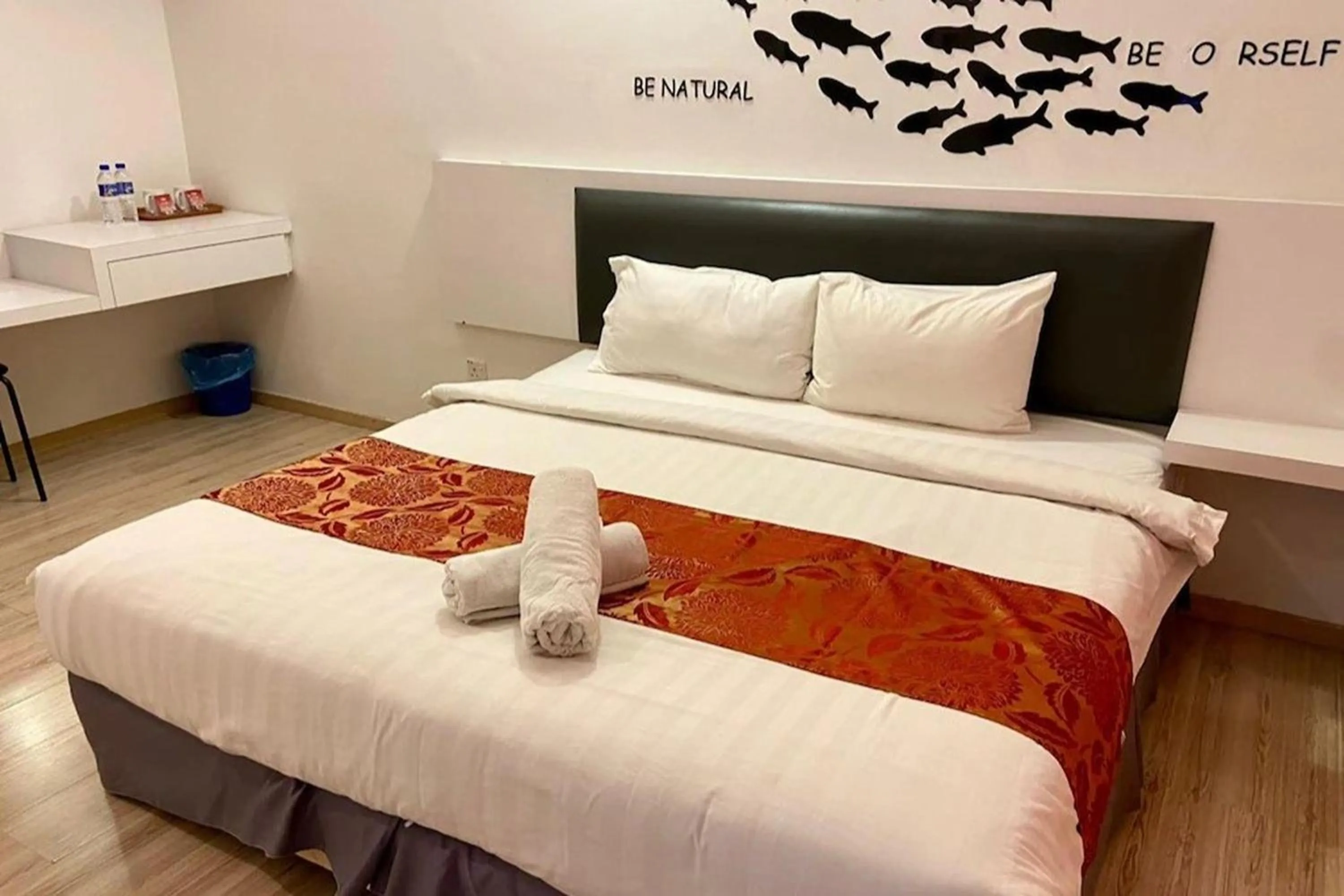 Bed in Hotel Dlima Inn Plaza Mahkota Melaka