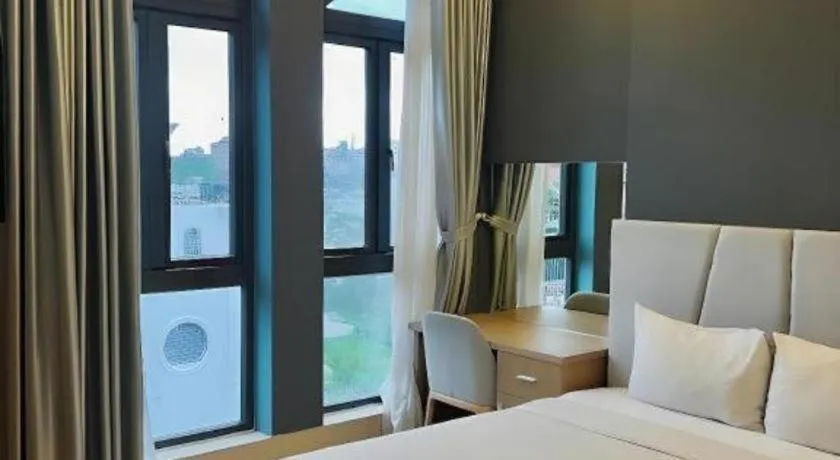 Bed in Gold View Boutique Hotel Đà Lạt