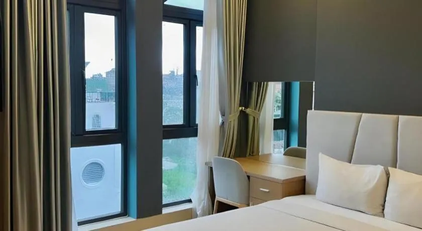 Bed in Gold View Boutique Hotel Đà Lạt