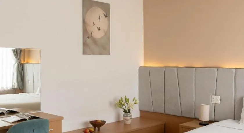 Bed in Gold View Boutique Hotel Đà Lạt