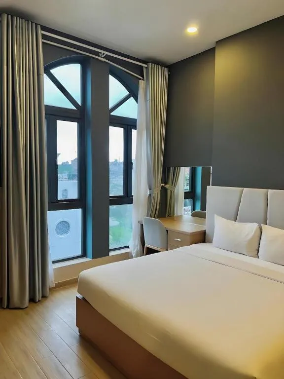 Bed in Gold View Boutique Hotel Đà Lạt