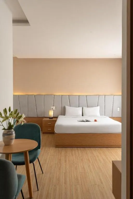 Bed in Gold View Boutique Hotel Đà Lạt