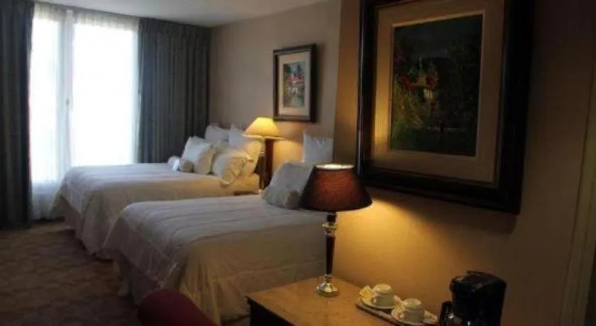 Bed in Hotel Honduras Maya