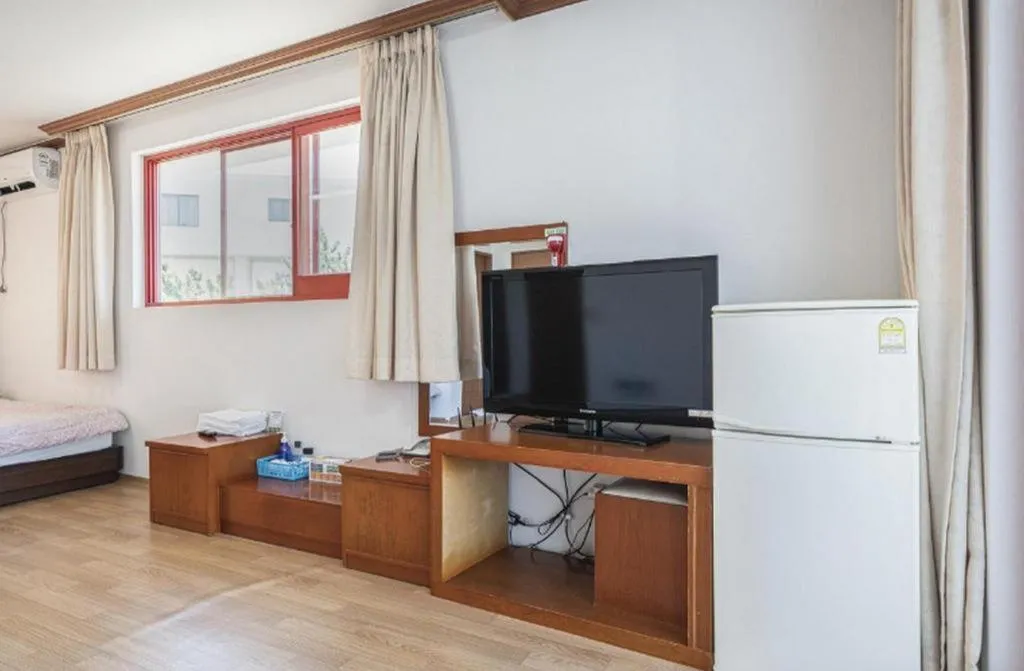 Bed in Gangneung Gyeongpodae Gangneung Motel