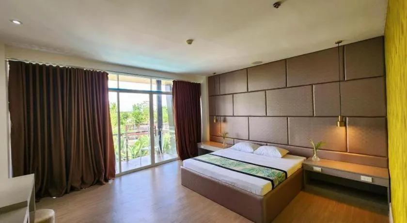 Bed in The Hotel Sophia