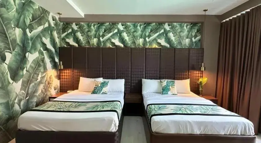 Bed in The Hotel Sophia Bed in The Hotel Sophia