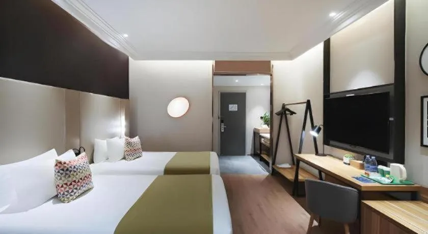 Bed in Campanile Hotel Huaibei Yuxi