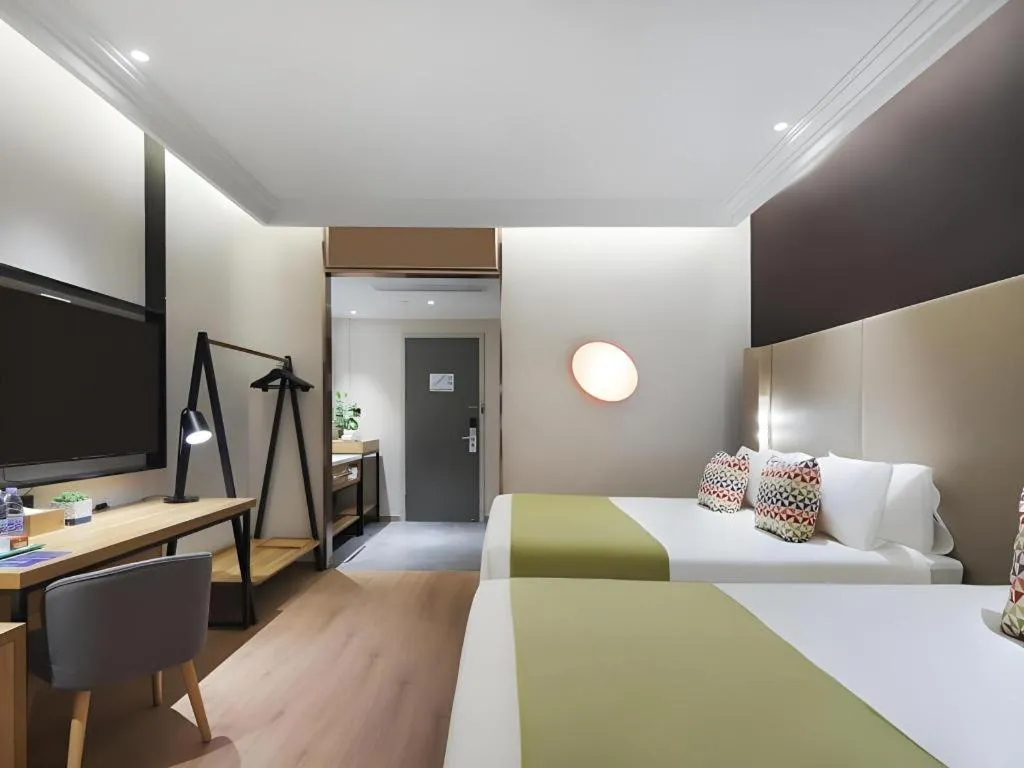 Bed in Campanile Hotel Huaibei Yuxi