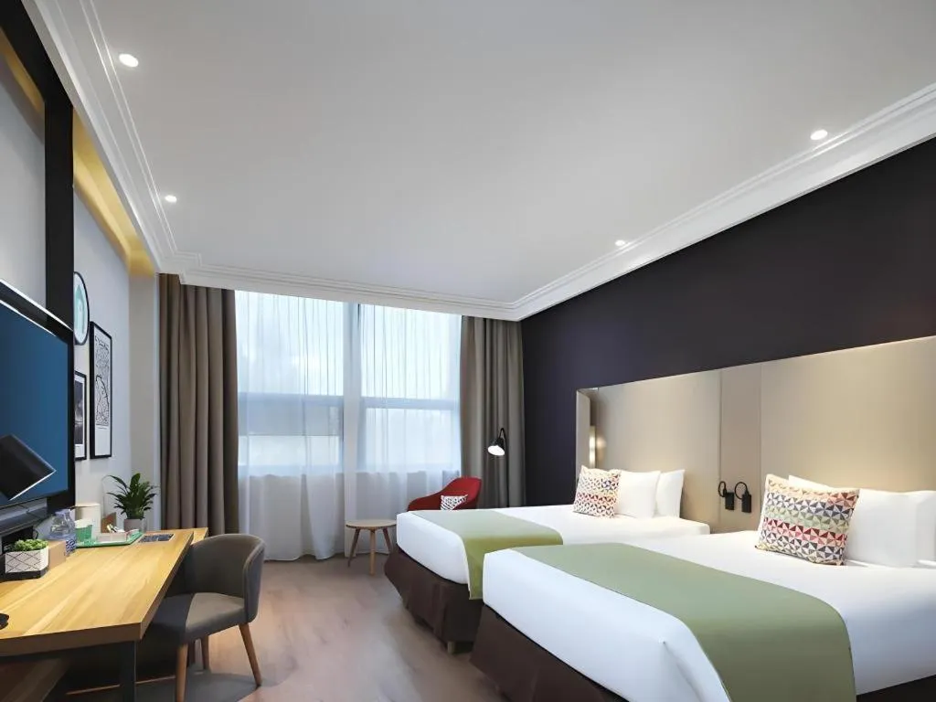 Bed in Campanile Hotel Huaibei Yuxi