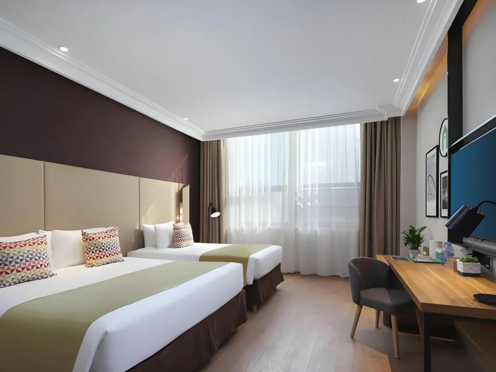 Bed in Campanile Hotel Huaibei Yuxi