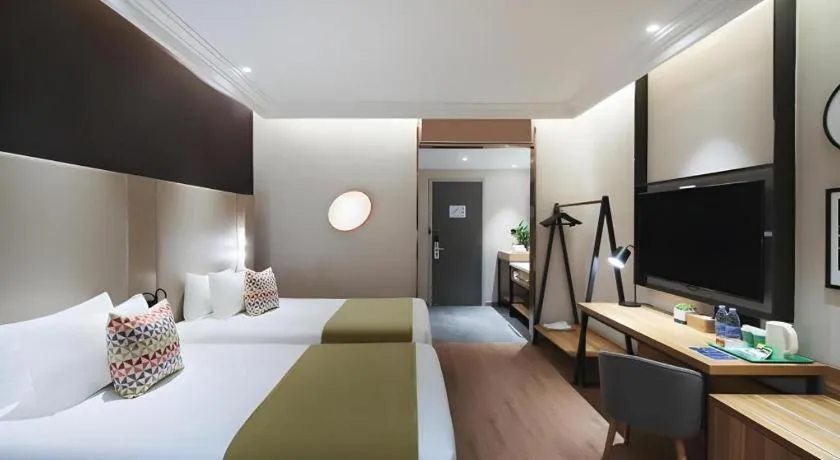 Bed in Campanile Hotel Huaibei Yuxi