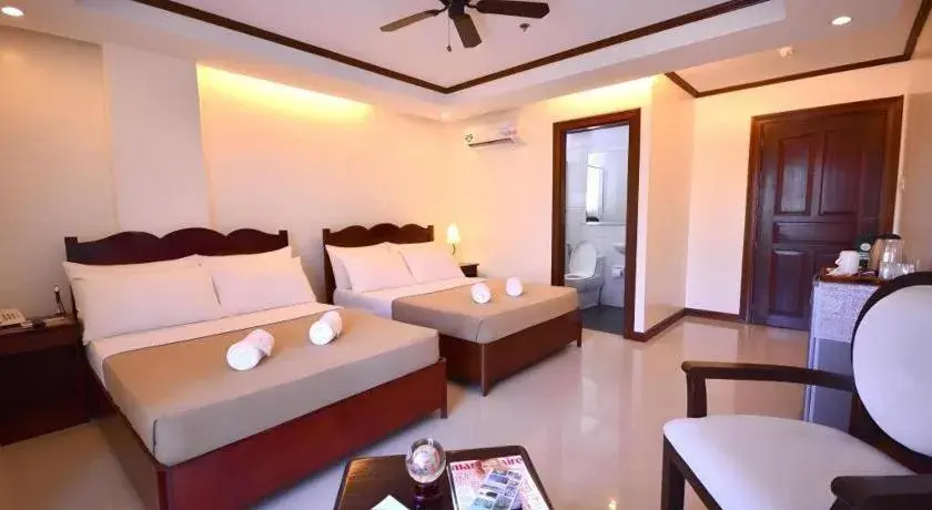 Bed in Ipil Suites Puerto Princesa Bed in Ipil Suites Puerto Princesa