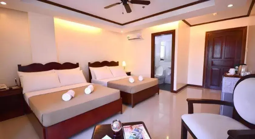 Bed in Ipil Suites Puerto Princesa Bed in Ipil Suites Puerto Princesa