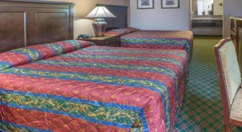 Bed in Knights Inn - Forest Hill, TX