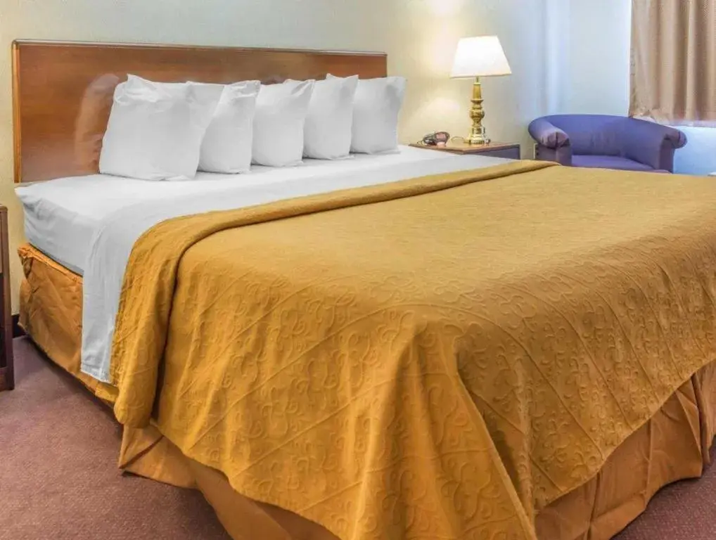 Bed in Quality Inn Royle Bed in Quality Inn Royle