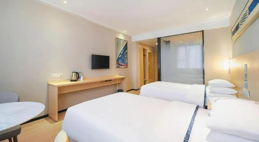 Bed in City Comfort Inn Wuhan Dongting Road