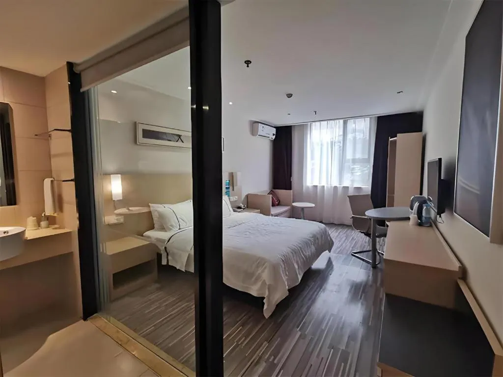 Bed in City Comfort Inn Wuhan Dongting Road