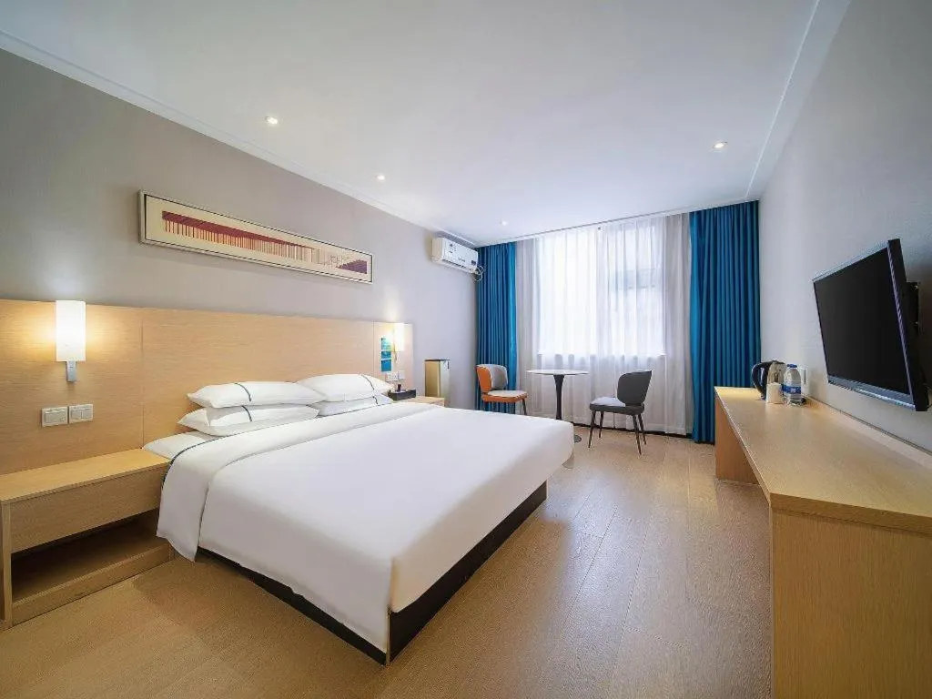 Bed in City Comfort Inn Wuhan Dongting Road