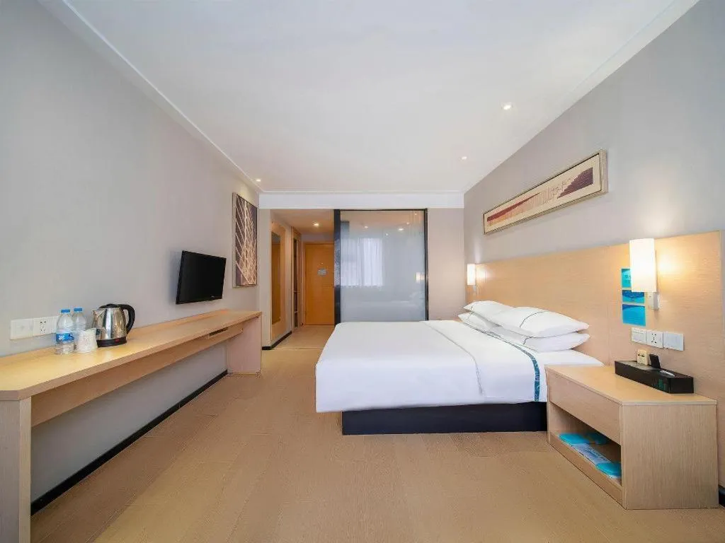 Bed in City Comfort Inn Wuhan Dongting Road